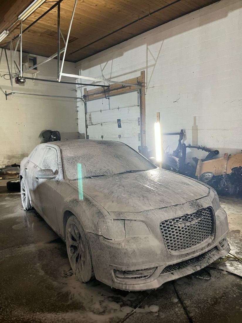 Exterior detailing in Fargo